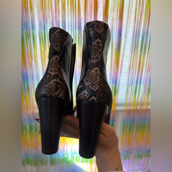 JLO Snakeskin Dorindah Bootie - Picture 4 of 6